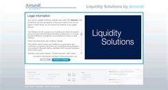 Desktop Screenshot of liquidity.amundi.com